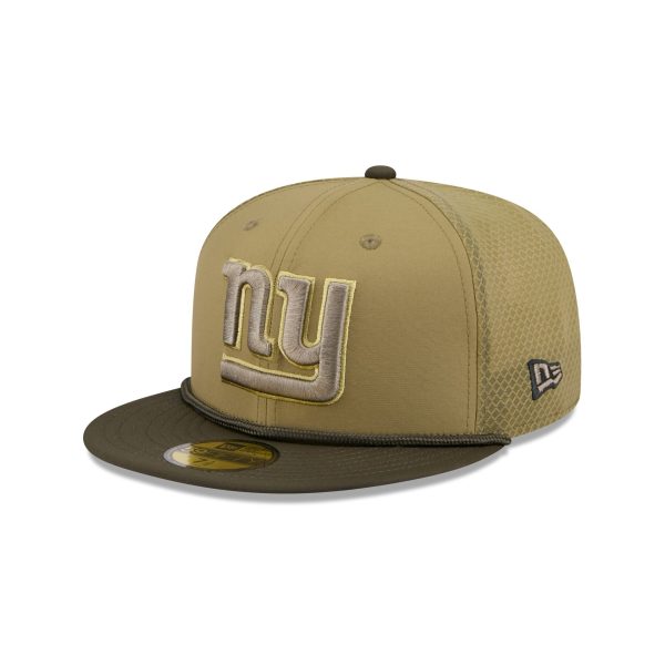 New York Giants 2025 Salute to Service 59FIFTY Fitted Hat
