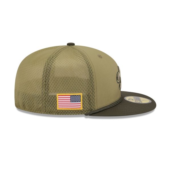 New Orleans Saints 2025 Salute to Service 59FIFTY Fitted Hat