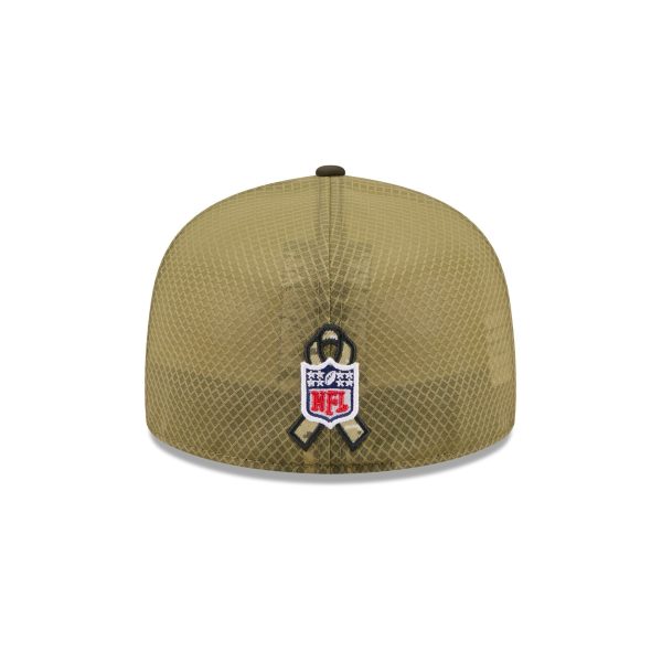 Miami Dolphins 2025 Salute to Service 59FIFTY Fitted Hat
