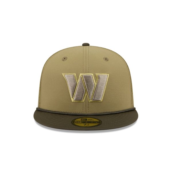 Washington Commanders 2025 Salute to Service 59FIFTY Fitted Hat