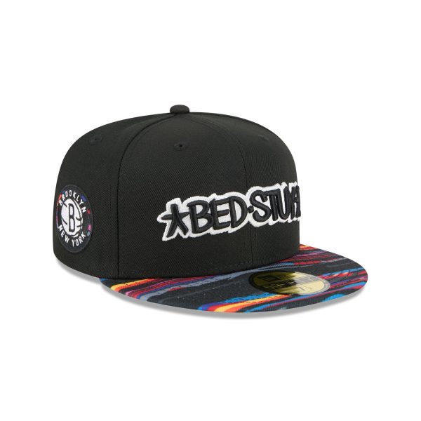 Brooklyn Nets 2025 City Edition 59FIFTY Fitted Hat