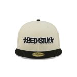 Brooklyn Nets 2025 City Edition Chrome White Corduroy 59FIFTY Fitted Hat