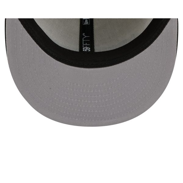 Brooklyn Nets 2025 City Edition Chrome White Corduroy 59FIFTY Fitted Hat