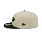 New Orleans Pelicans 2025 City Edition Chrome White Corduroy 59FIFTY Fitted Hat