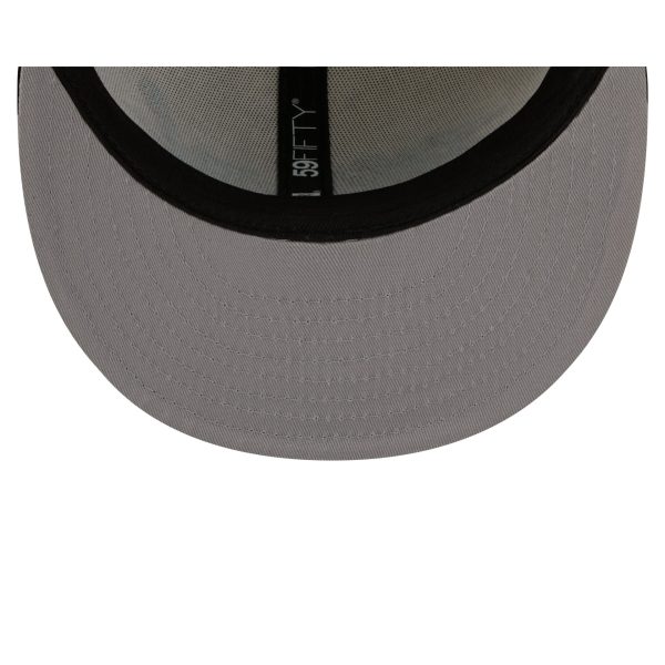 Miami Heat 2025 City Edition Chrome White Corduroy 59FIFTY Fitted Hat