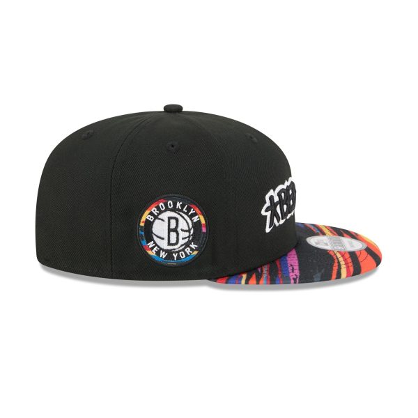 Brooklyn Nets 2025 City Edition 9FIFTY Snapback Hat