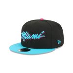 Miami Heat 2025 City Edition 9FIFTY Snapback Hat