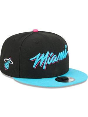 Miami Heat 2025 City Edition 9FIFTY Snapback Hat