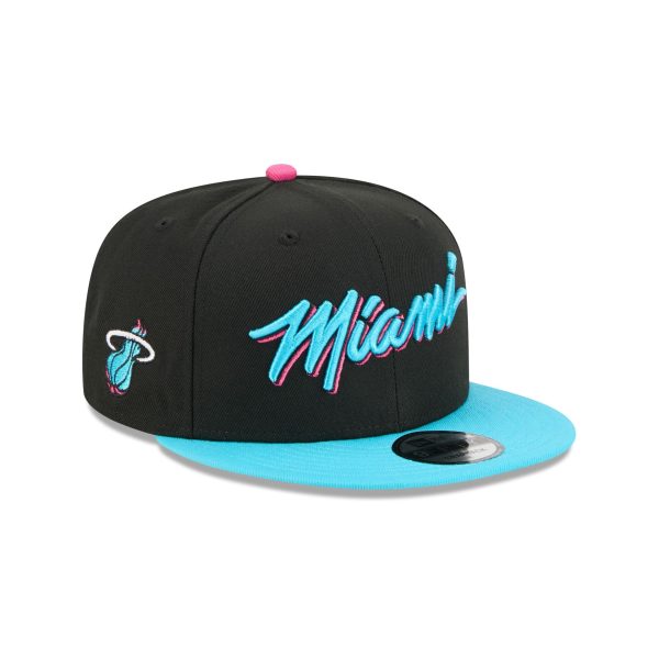 Miami Heat 2025 City Edition 9FIFTY Snapback Hat
