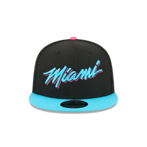Miami Heat 2025 City Edition 9FIFTY Snapback Hat