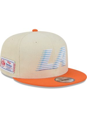 Los Angeles Clippers 2025 City Edition Chrome White Corduroy 9FIFTY Snapback Hat