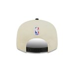 Brooklyn Nets 2025 City Edition Chrome White Corduroy 9FIFTY Snapback Hat