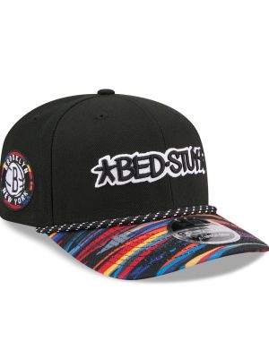 Brooklyn Nets 2025 City Edition 9SEVENTY Stretch-Snap Hat