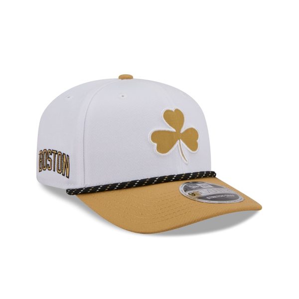 Boston Celtics 2025 City Edition 9SEVENTY Stretch-Snap Hat