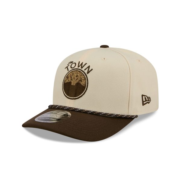 Golden State Warriors 2025 City Edition 9SEVENTY Stretch-Snap Hat