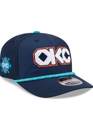 Oklahoma City Thunder 2025 City Edition 9SEVENTY Stretch-Snap Hat