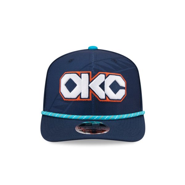 Oklahoma City Thunder 2025 City Edition 9SEVENTY Stretch-Snap Hat