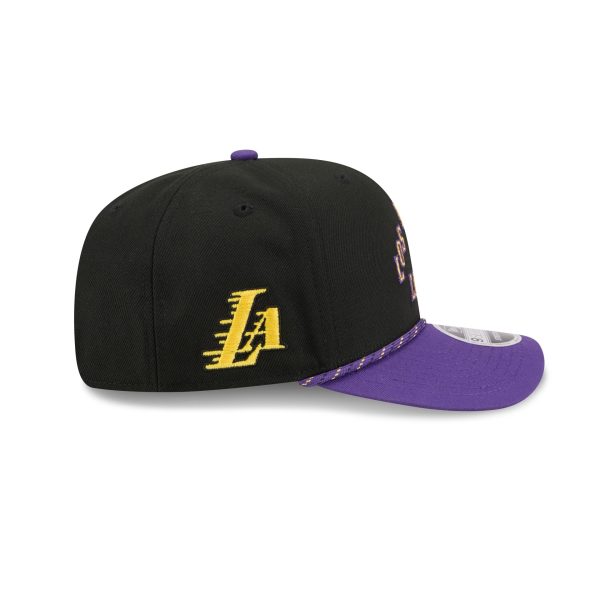Los Angeles Lakers 2025 City Edition 9SEVENTY Stretch-Snap Hat