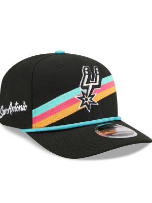 San Antonio Spurs 2025 City Edition 9SEVENTY Stretch-Snap Hat