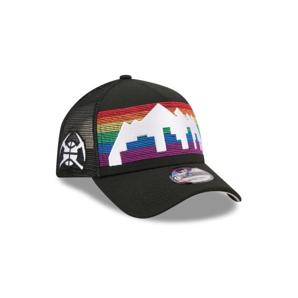 Denver Nuggets 2025 City Edition 9FORTY A-Frame Trucker Hat