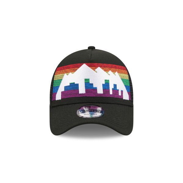 Denver Nuggets 2025 City Edition 9FORTY A-Frame Trucker Hat