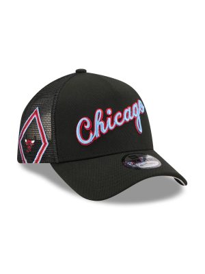 Chicago Bulls 2025 City Edition 9FORTY A-Frame Trucker Hat