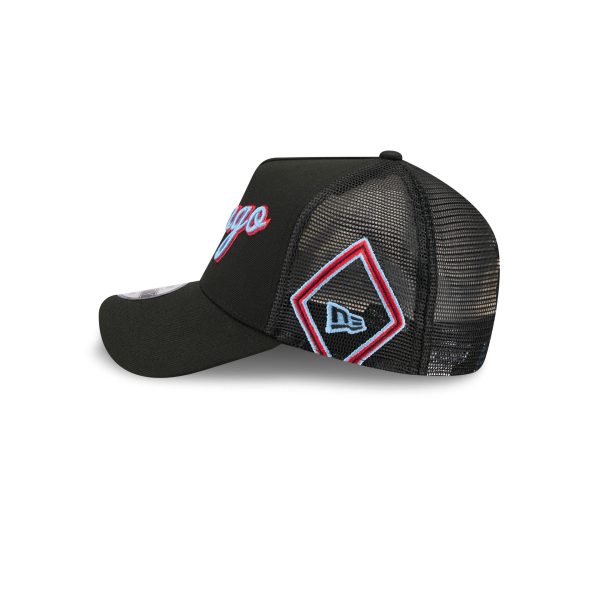 Chicago Bulls 2025 City Edition 9FORTY A-Frame Trucker Hat