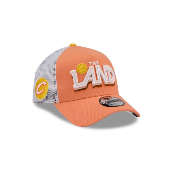 Cleveland Cavaliers 2025 City Edition 9FORTY A-Frame Trucker Hat