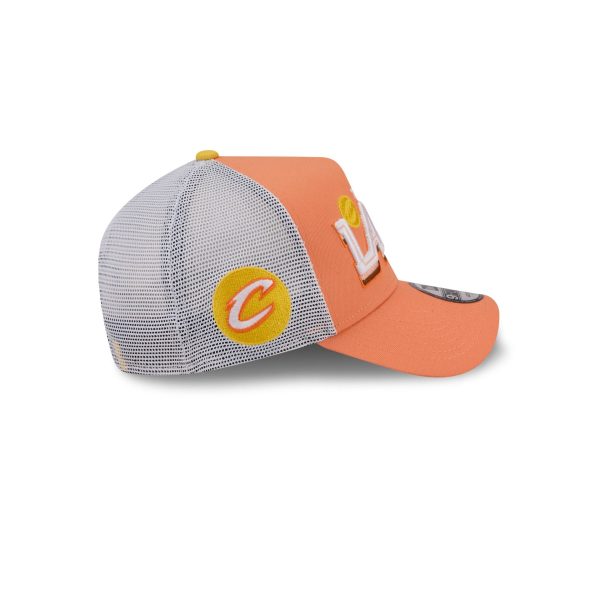 Cleveland Cavaliers 2025 City Edition 9FORTY A-Frame Trucker Hat