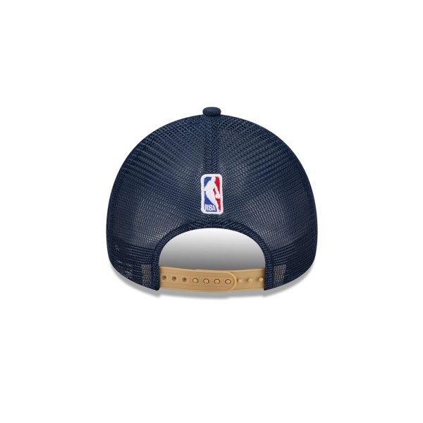 Philadelphia 76ers 2025 City Edition 9FORTY A-Frame Trucker Hat