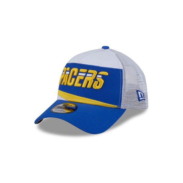 Indiana Pacers 2025 City Edition 9FORTY A-Frame Trucker Hat