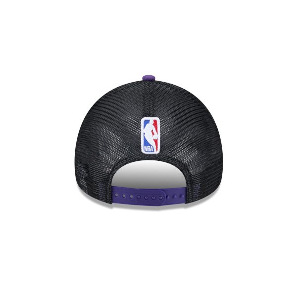 Los Angeles Lakers 2025 City Edition 9FORTY A-Frame Trucker Hat