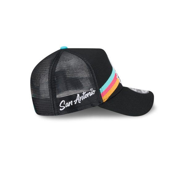 San Antonio Spurs 2025 City Edition 9FORTY A-Frame Trucker Hat