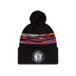 Brooklyn Nets 2025 City Edition Pom Knit Hat