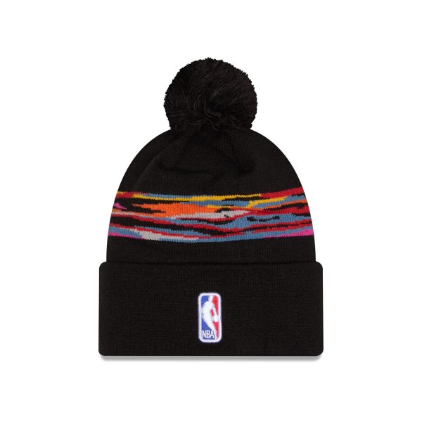 Brooklyn Nets 2025 City Edition Pom Knit Hat
