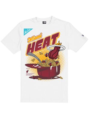 Miami Heat Cereal White T-Shirt