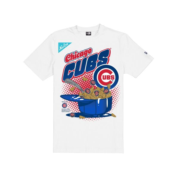 Chicago Cubs Cereal White T-Shirt