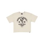 Buffalo Sabres Throwback Prep Stone Women's Cropped T-Shirt