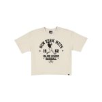 New York Mets Throwback Prep Stone Women's Cropped T-Shirt