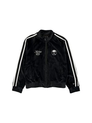 Buffalo Sabres Throwback Prep Black Women's Track Jacket