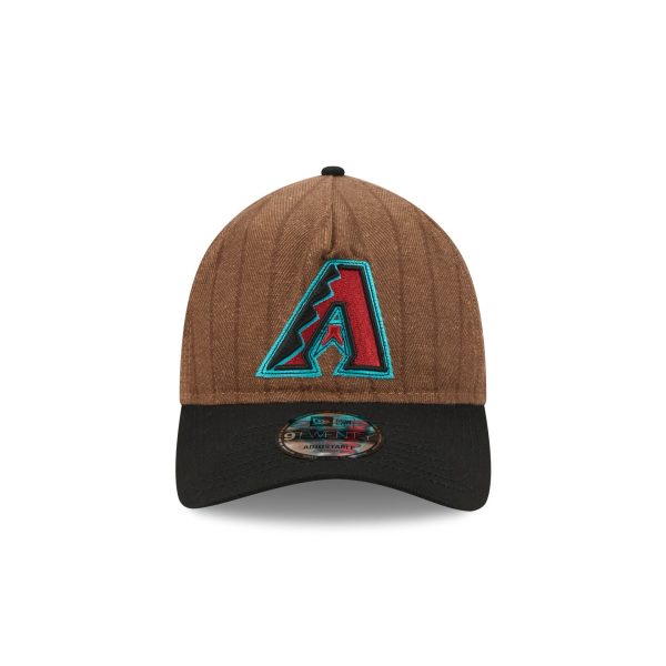 Arizona Diamondbacks Three Looms Wool Pinstripe 9TWENTY A-Frame Adjustable Hat