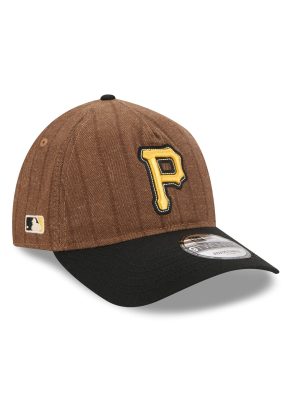 Pittsburgh Pirates Three Looms Wool Pinstripe 9TWENTY A-Frame Adjustable Hat