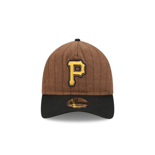 Pittsburgh Pirates Three Looms Wool Pinstripe 9TWENTY A-Frame Adjustable Hat