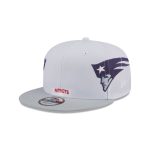 New England Patriots 2025 NFL Rivalries Helmet Pack 9FIFTY Snapback Hat