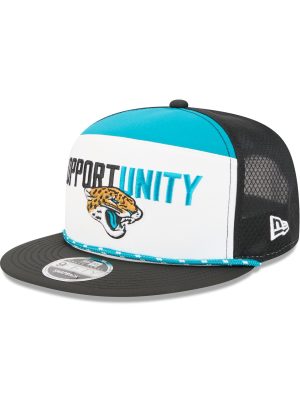 Jacksonville Jaguars 2025 Inspire Change Split Panel 9FIFTY Snapback Hat