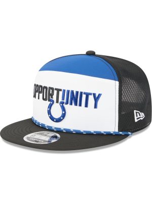 Indianapolis Colts 2025 Inspire Change Split Panel 9FIFTY Snapback Hat