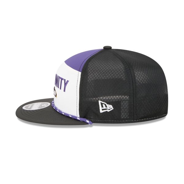 Baltimore Ravens 2025 Inspire Change Split Panel 9FIFTY Snapback Hat