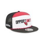Arizona Cardinals 2025 Inspire Change Split Panel 9FIFTY Snapback Hat