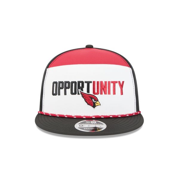 Arizona Cardinals 2025 Inspire Change Split Panel 9FIFTY Snapback Hat