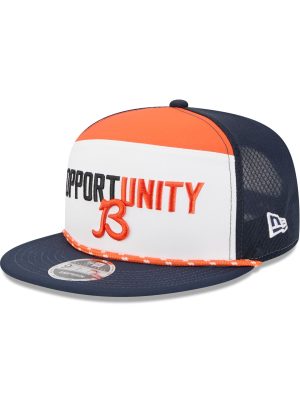 Chicago Bears 2025 Inspire Change Split Panel 9FIFTY Snapback Hat